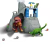 Schleich Dinosaurio campamento base de expedición al volcán multicolor 42564