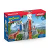 Schleich Dinosaurio campamento base de expedición al volcán multicolor 42564