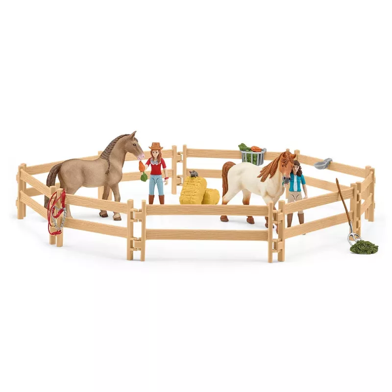 schleich HORSE CLUB Reitzentrum am See, granja, establo, caballos, 5 años, multicolor, plástico