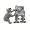 Schleich WILD LIFE Koala madre con cría 42566 verde grisáceo