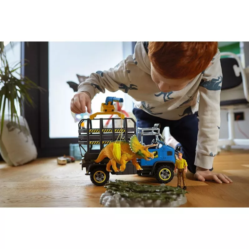 Schleich Dinosaurs 42565 Dino Truck Mission vehículo de juguete