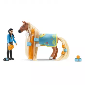 schleich HORSE CLUB Sofia’s Beauties Set de inicio Kim & Caramelo