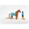 schleich HORSE CLUB Sofia’s Beauties Set de inicio Kim & Caramelo