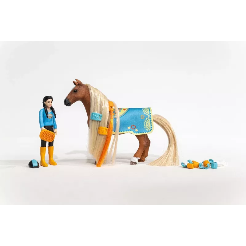 schleich HORSE CLUB Sofia’s Beauties Set de inicio Kim & Caramelo