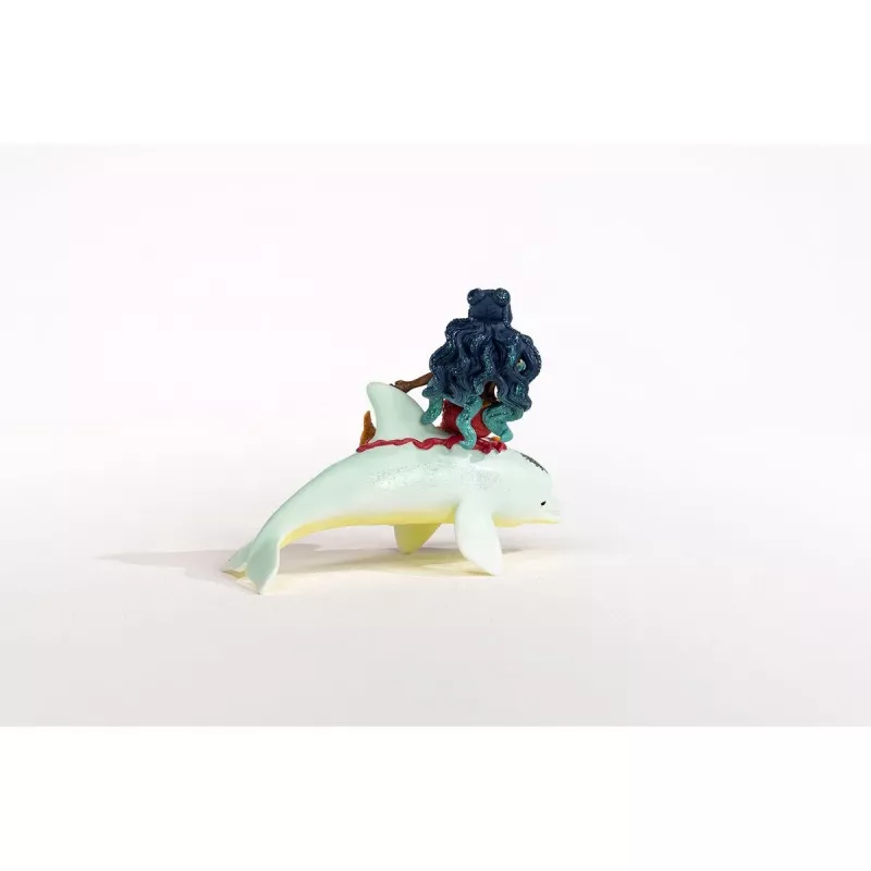 schleich Isabelle auf dem Delfin, 5 años, multicolor
