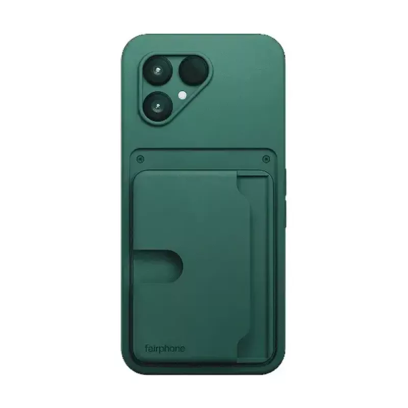 Fairphone 6 tarjetero F6CRDH-1GR-WW1, plástico reciclado, Forest Green