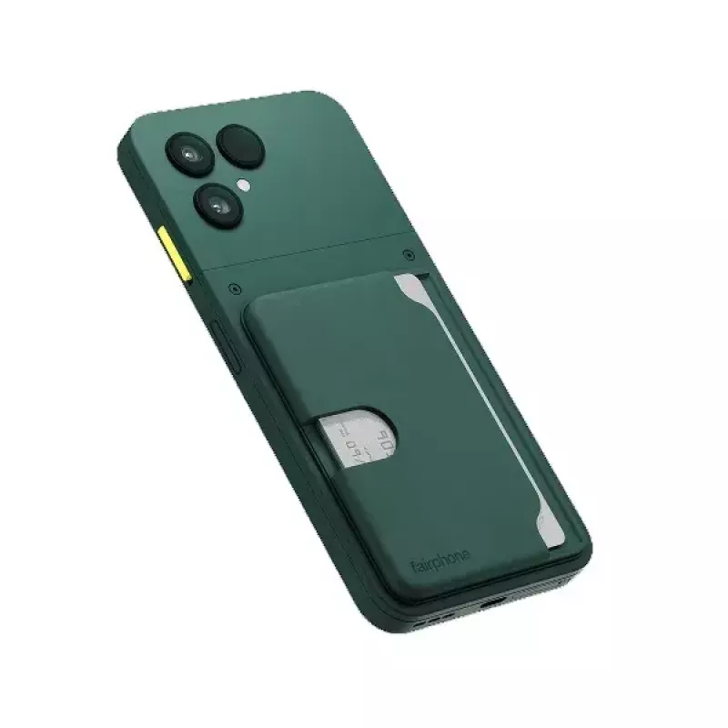 Fairphone 6 tarjetero F6CRDH-1GR-WW1, plástico reciclado, Forest Green