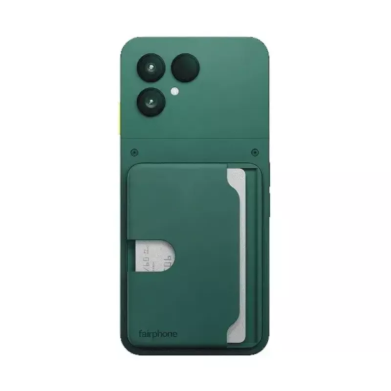 Fairphone 6 tarjetero F6CRDH-1GR-WW1, plástico reciclado, Forest Green