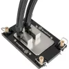 Kit de montaje de zócalo para disipador de CPU SILVERSTONE XAC-MK-4710 — soporte para Intel LGA4677 / LGA4710, negro, para XE360PDD / serie XE360