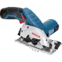 Bosch GKS 12V-26 Professional 06016A1001 sierra circular a batería, 12 V, hoja de 85 mm, sin batería ni cargador, azul/negro