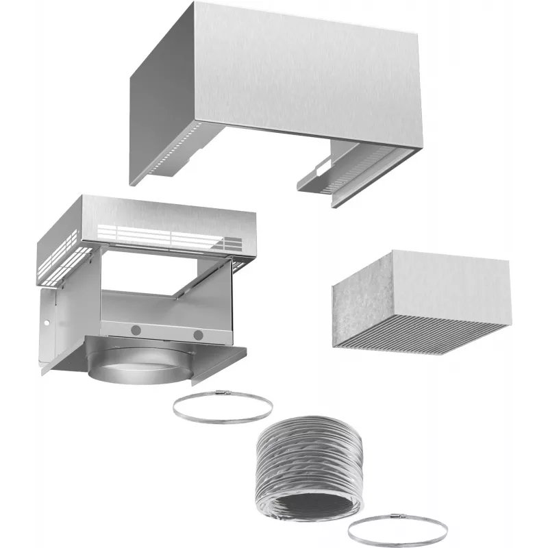 Set de recirculación para campana extractora Siemens LZ11FXC56, acero inoxidable, 4,2 kg, 1 ud.