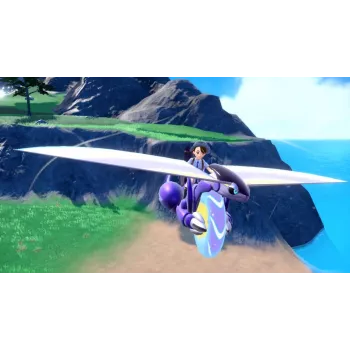 Nintendo Switch Pokémon Púrpura estándar alemán, neerlandés, inglés, español, francés, italiano, japonés, coreano Nintendo Switch