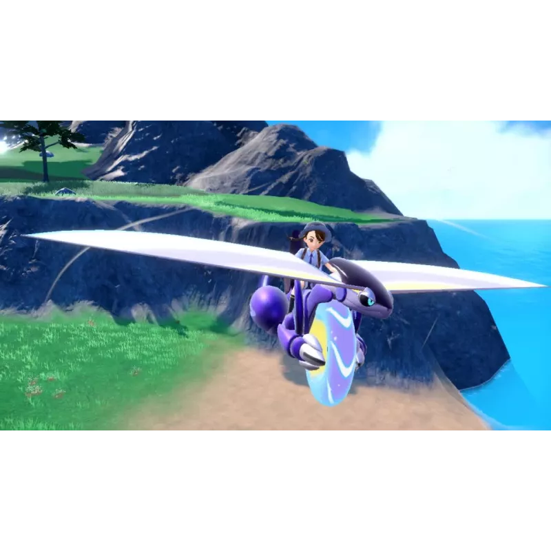 Nintendo Switch Pokémon Púrpura estándar alemán, neerlandés, inglés, español, francés, italiano, japonés, coreano Nintendo Switch