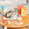 Melissa & Doug Flip & Fry set de juego de parrilla con comida de juguete de cambio de color Water WOW!, juguete preescolar a partir de 3 años