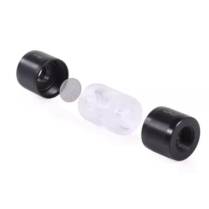 Sistema de refrigeración para PC Alphacool 29142 acetálico acrílico negro transparente 1/4
