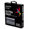 ADATA SE880 500 GB USB Type-C 3.2 Gen 2 (3.1 Gen 2) Wi-Fi gris