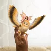 schleich BAYALA Hada volando sobre búho Glam, 5 año(s), elfos del sol, unicornios y hadas, multicolor, plástico
