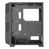 Caja de PC Midi Tower XILENCE Performance A+ BREEZE II — negra, cristal templado, compatible con ATX/Micro‑ATX/Mini‑ITX, 3x140mm frontal, 1x120mm trasero