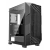 Caja de PC Midi Tower XILENCE Performance A+ BREEZE II — negra, cristal templado, compatible con ATX/Micro‑ATX/Mini‑ITX, 3x140mm frontal, 1x120mm trasero