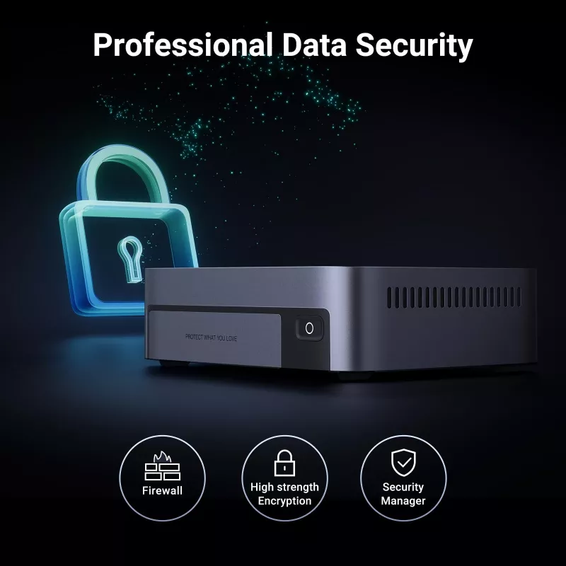 Ugreen DXP480T Plus NAS Desktop Intel® Core™ i5 8 GB DDR5 gris