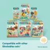 Melissa & Doug Blockables Vehículos set de construcción de madera, 54 piezas, 6074902