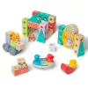 Melissa & Doug MDT BBN Blockables Town Pyst GML, 2 año(s), 73 uds., plástico, madera