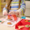 Kinetic Sand, SquishPizza set de juego de horno de pizza que crece, regalos creativos de Pascua, incluye 1 lb de arena moldeable y 5 herramientas, manualidades de alimentos de juguete para niños