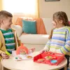 Kinetic Sand, SquishPizza set de juego de horno de pizza que crece, regalos creativos de Pascua, incluye 1 lb de arena moldeable y 5 herramientas, manualidades de alimentos de juguete para niños