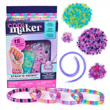 Spin Master Cool Maker Stack'd Heishi 6073900 set de recarga para crear pulseras, a partir de 7 años