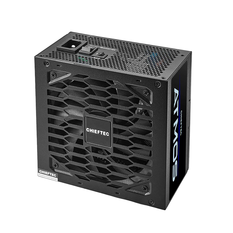 Chieftec Atmos Fuente de alimentación 850 W 20+4 contactos ATX ATX Negro