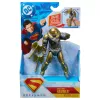 Figura de acción Superman Hammer of Boravia 6 pulgadas, estilo película, incluye 2 accesorios, Oro/Gris