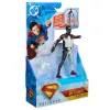 DC Comics, SUPERMAN, Mr. Terrific, Figura de acción Epic Strike, 15 cm, diseño auténtico de la película, incluye 2 accesorios, juguete para niños y niñas a partir de 4 años