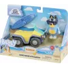 Moose Toys Bluey S9 Set de figura y vehículo Quad de playa con Bandit