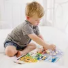 Melissa & Doug MDT MSK Latches Board Display GML, 3 años, madera, multicolor
