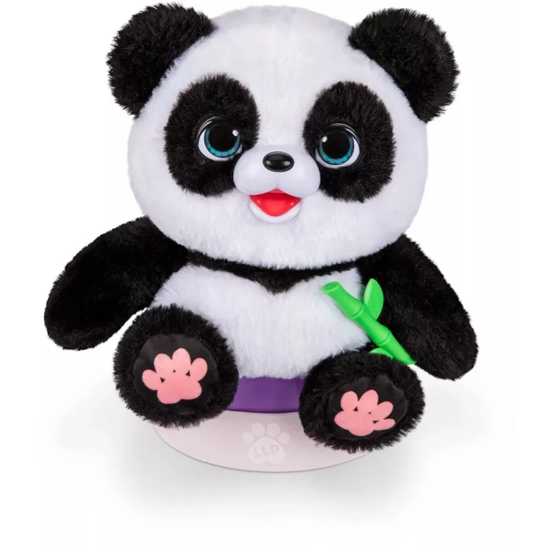 Moose Toys Little Live Pets My Baby Panda Chuchu, peluche panda, 4 años, interactivo, con sonido, AA