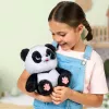 Moose Toys Little Live Pets My Baby Panda Chuchu, peluche panda, 4 años, interactivo, con sonido, AA