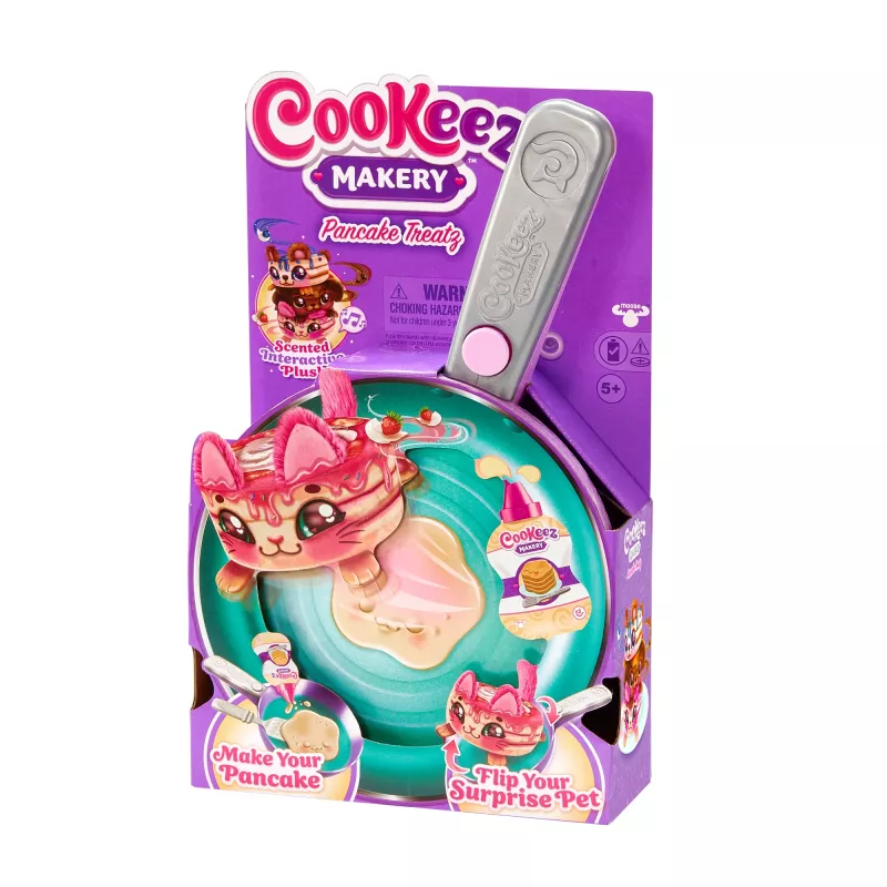 Moose Toys Cookeez Makery Pancake, juguete de comida, 5 años
