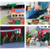 Playset Simba‑Dickie Majorette CLAAS Farm Playset — edificio de juego, set temático de granja