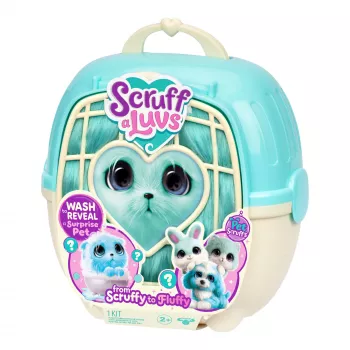 Scruff-a-Luvs Pet Scruffs pack individual azul peluche