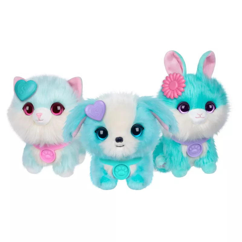 Scruff-a-Luvs Pet Scruffs pack individual azul peluche