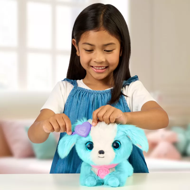 Scruff-a-Luvs Pet Scruffs pack individual azul peluche