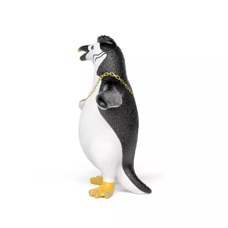 schleich Juri el pingüino con collar, 3 año(s), multicolor, plástico