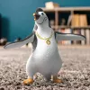 schleich Juri el pingüino con collar, 3 año(s), multicolor, plástico