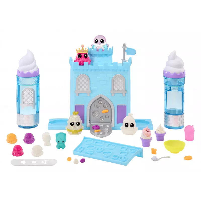 MGA Entertainment DohKins Ice Cream Castle 123095 set de juego de plastilina, a partir de 3 años