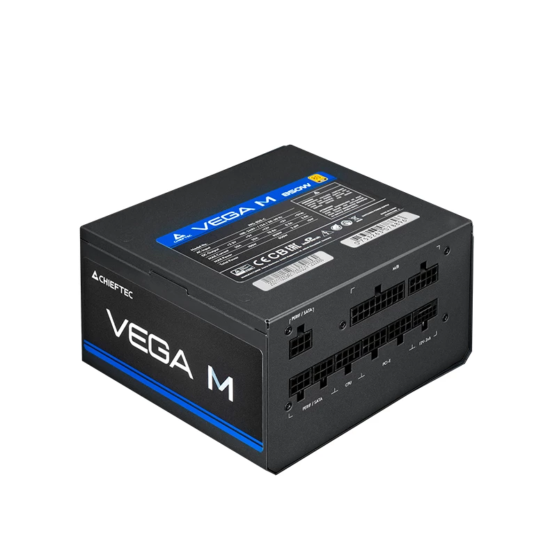 Fuente de alimentación Chieftec Vega PPG-1000-C 1000 W 24 pines ATX ATX blanca
