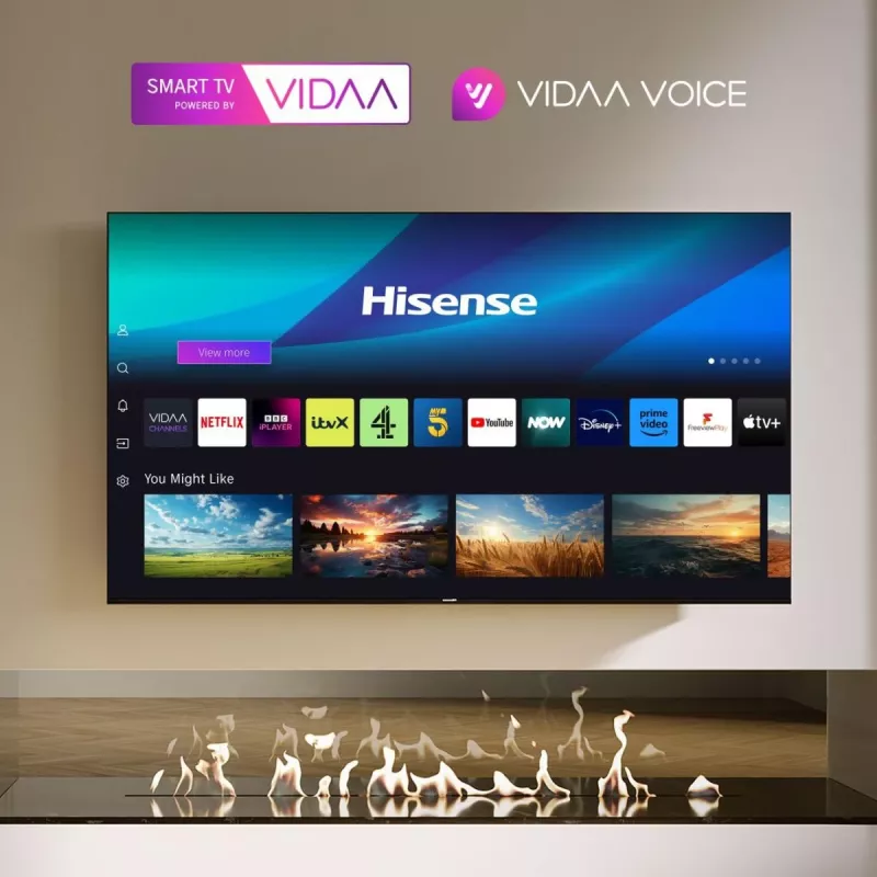 Hisense 43E6NT 109,2 cm (43 inch) 4K Ultra HD Smart TV Wi-Fi Negro 200 cd/m²