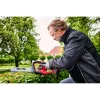 Cortasetos a batería EINHELL GP-CH 18/50 Li BL-Solo — plataforma de batería 18V, espada de 50 cm