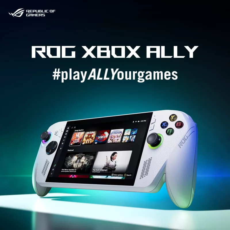ASUS ROG Xbox Ally RC73YA-NH002W consola portátil 17,8 cm (7 inch) 512 GB pantalla táctil Wi-Fi blanca