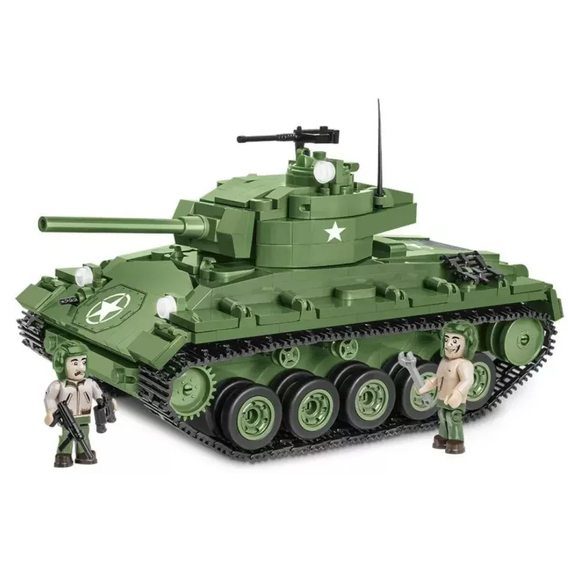 Bloques de construcción Panzer Cobi M24 Chaffee modelo a escala 1:35, Cobi-2543