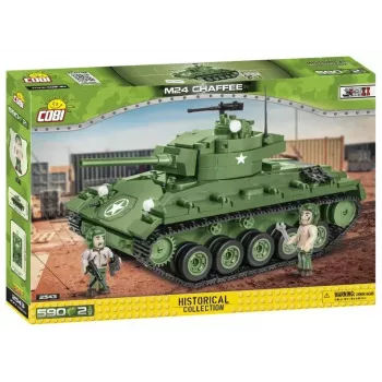 Bloques de construcción Panzer Cobi M24 Chaffee modelo a escala 1:35, Cobi-2543